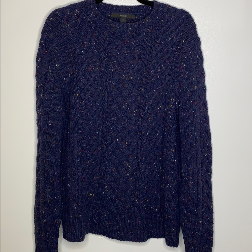 Express wool sweater
